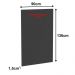 Painel Para Escritório 90x136cm Tv Até 32'' Pa2915 Preto