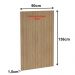 Painel Para Tv 90x136cm Tv Até 32'' Pa2915 Amêndoa