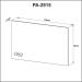 Painel Para Tv 90x136cm Tv Até 32'' Pa2915 Amêndoa