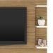 Painel para TV até 65 Polegadas Natural/Off White