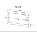 Painel para TV até 65 Polegadas Natural/Off White