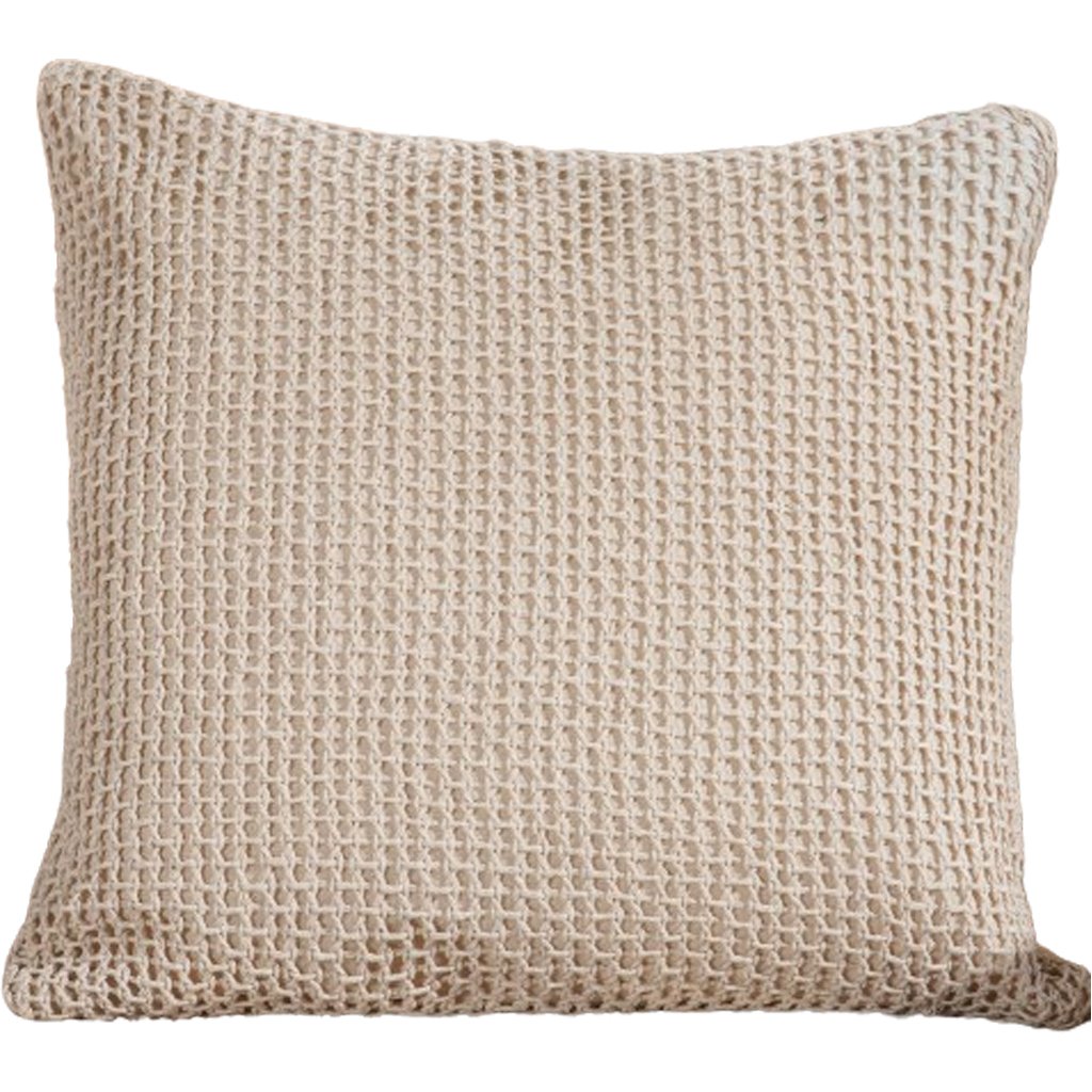 Capa de Almofada Atacama New Decotiva 45x45cm Amendoa