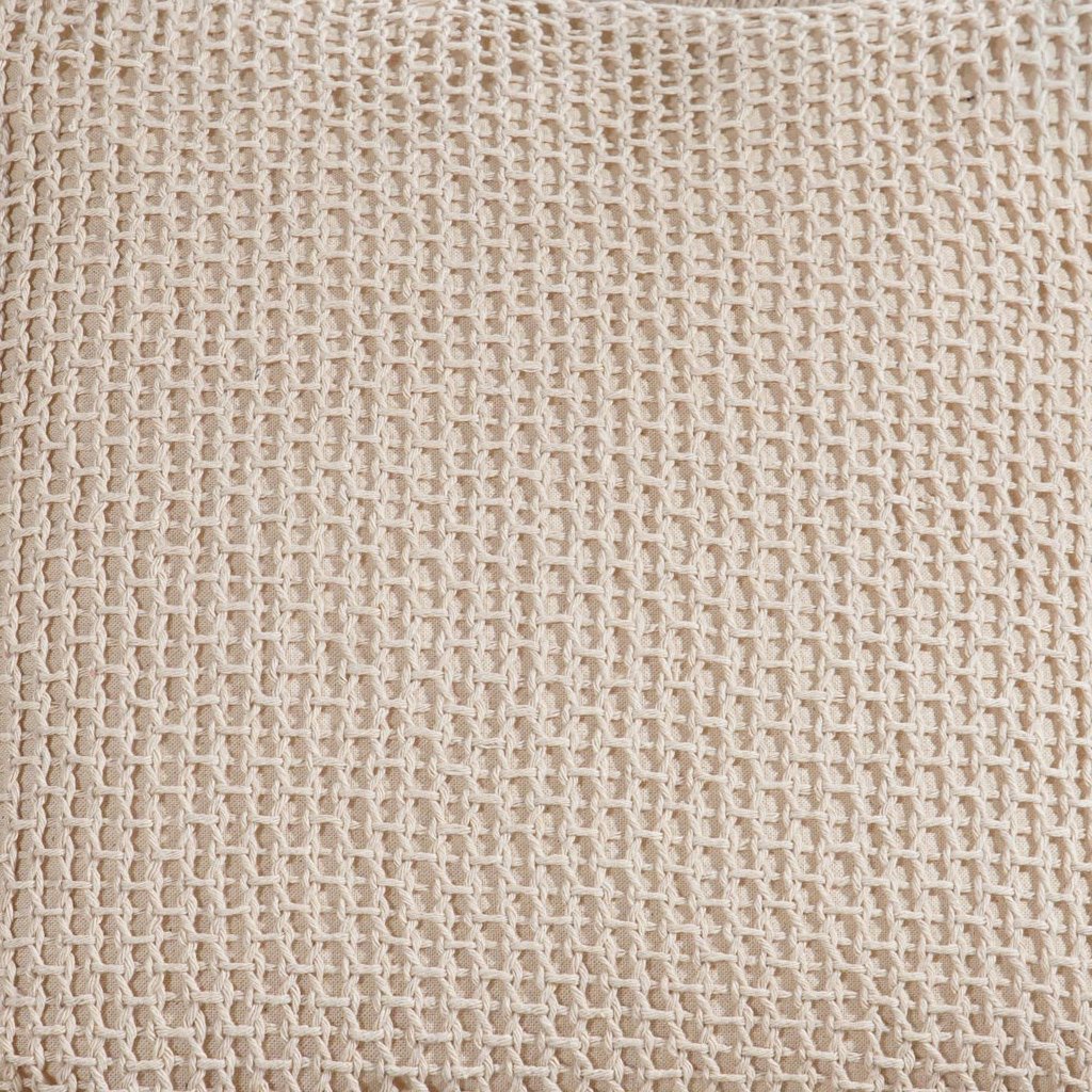 Capa de Almofada Atacama New Decotiva 45x45cm Amendoa