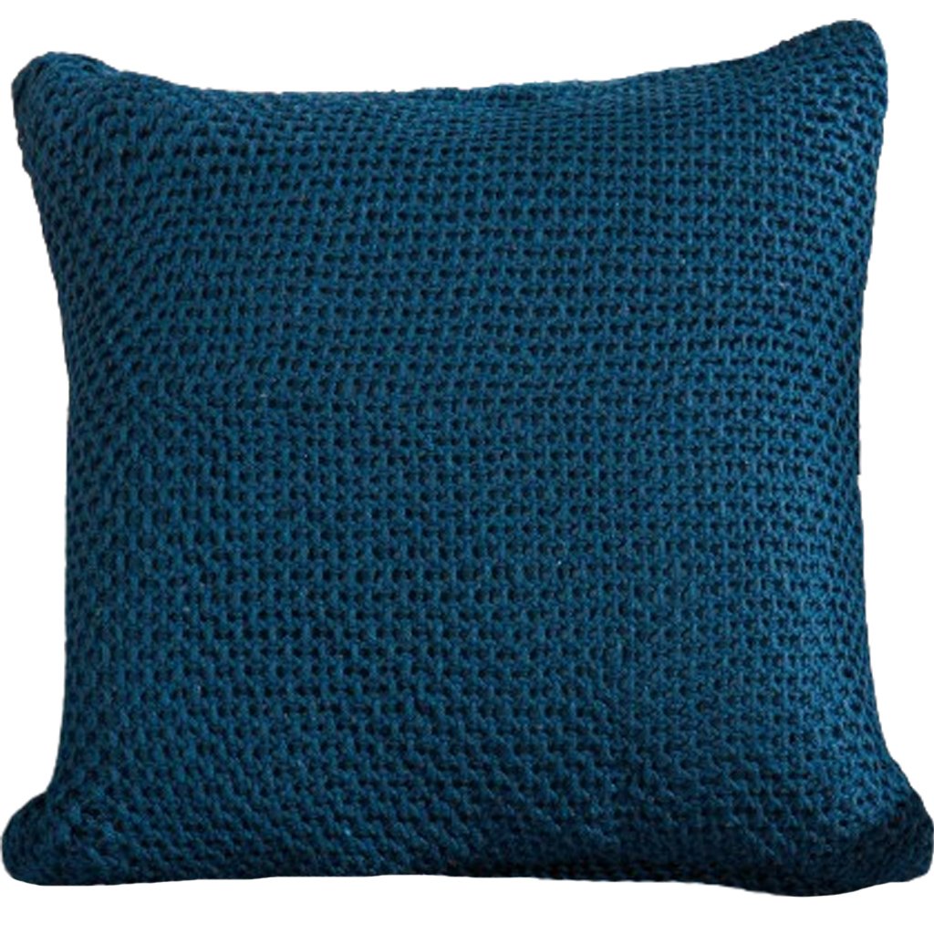 Capa de Almofada Atacama New Decotiva 45x45cm Azul Cobalt