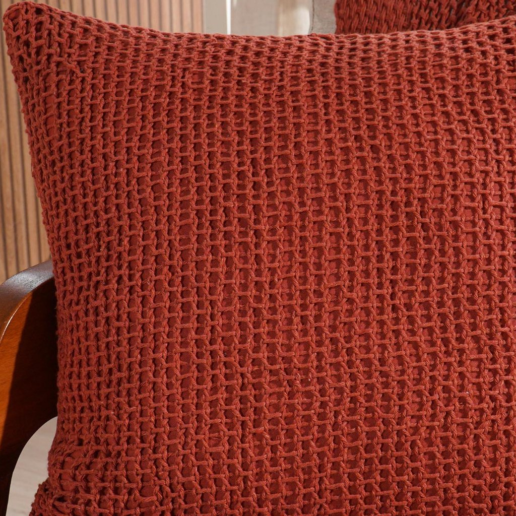 Capa de Almofada Atacama New Decotiva 45x45cm Telha