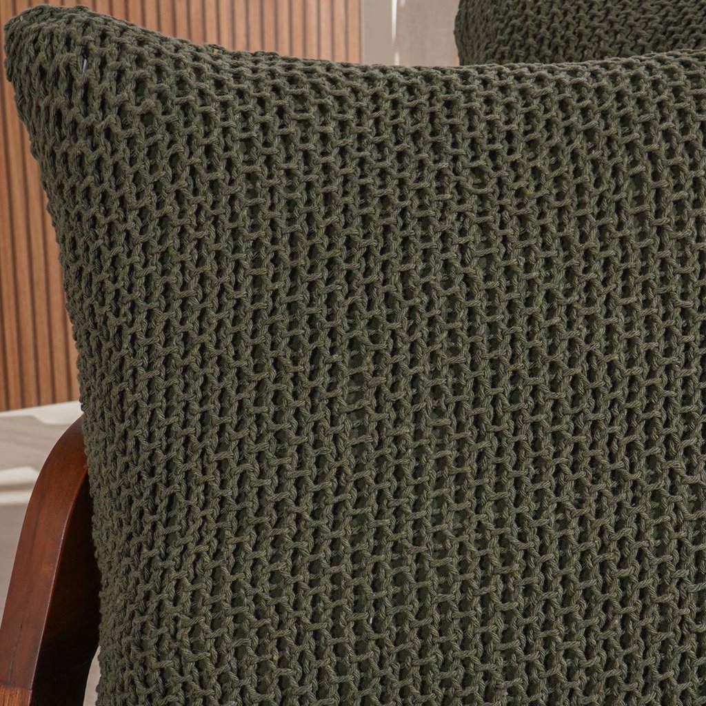 Capa de Almofada Atacama New Decotiva 45x45cm Verde Militar