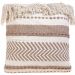 Capa de Almofada Native New Decorativa Macramê 45x45cm Dakar