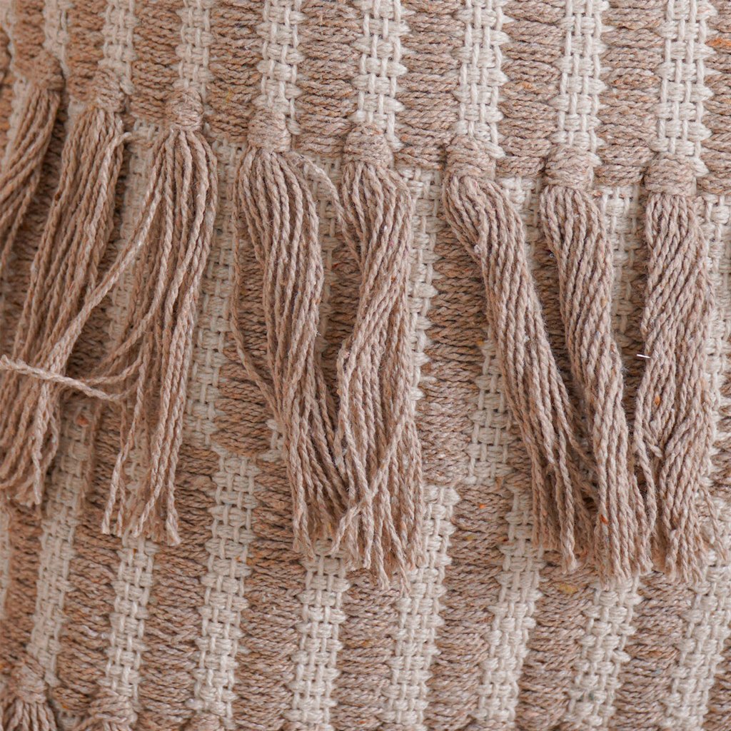Capa de Almofada Native New Decorativa Macramê 45x45cm Gaborone