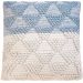 Capa de Almofada Native New Decorativa Macramê 45x45cm Luanda
