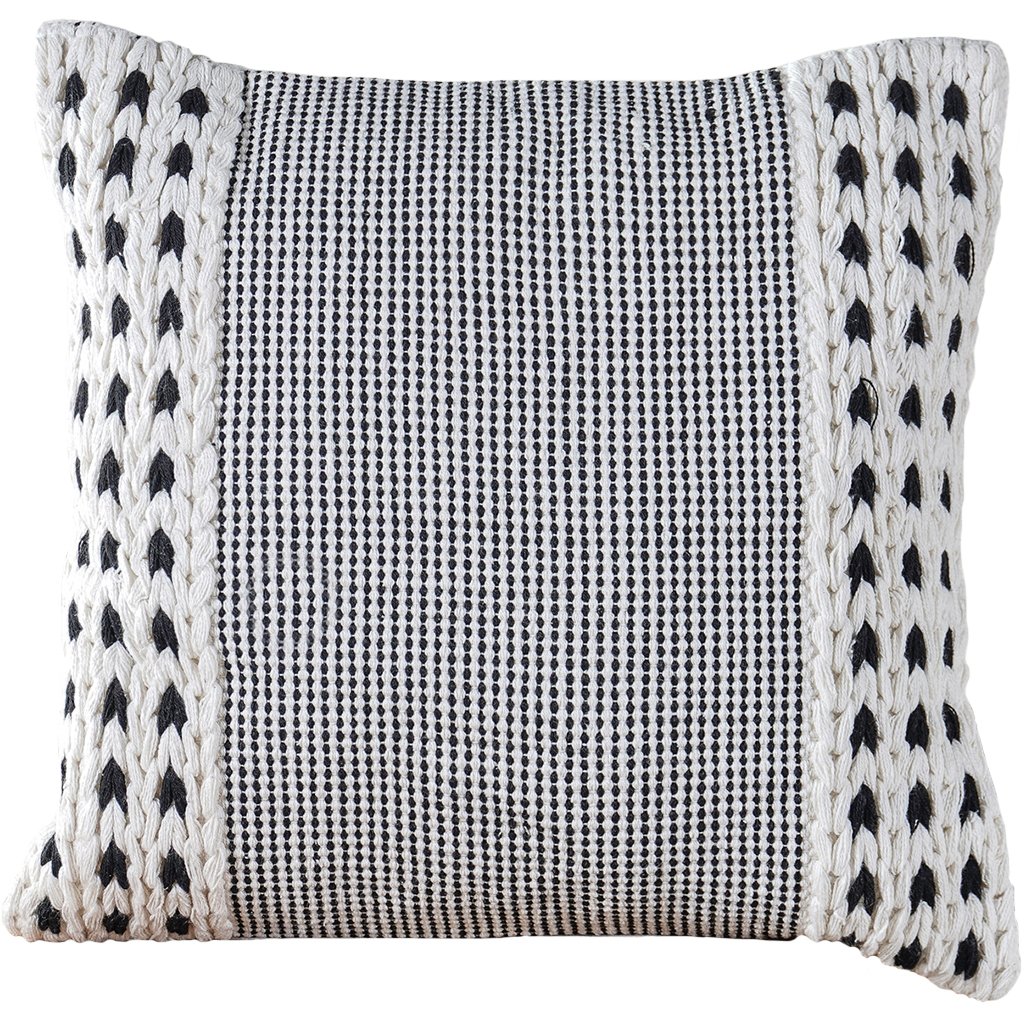 Capa de Almofada Ornatto Decorativa 45x45cm Pompom