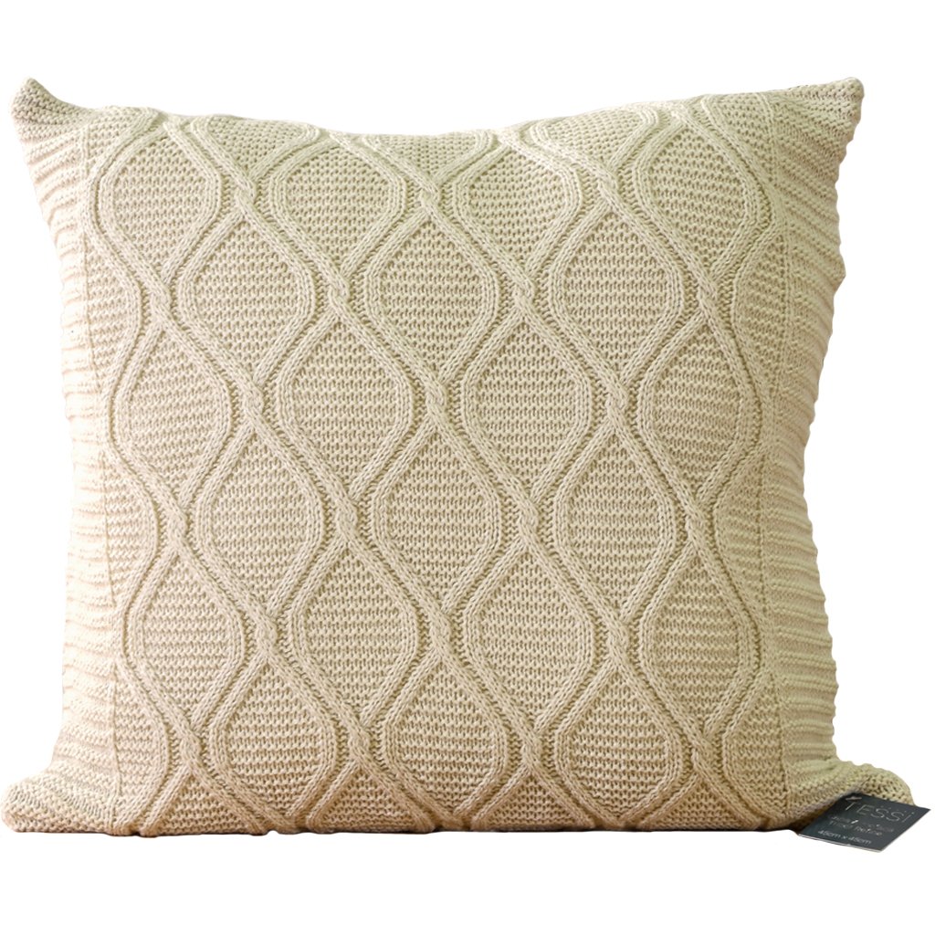 Capa de Almofada Tricot Refine 45x45