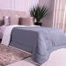 Coberdrom Duetto King Malha 100% Algodão Sherpa 240x260cm Granizo