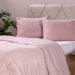 Coberdrom Duetto Plush Casal Malha 100% Algodão 200x220cm Rosa Pó