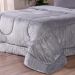 Coberdrom Duetto Plush Queen Malha 100% Algodão 220x240cm Zinco