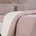 Coberdrom Duetto Queen Malha 100% Algodão Sherpa 220x240cm Castanha