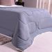 Coberdrom Duetto Queen Malha 100% Algodão Sherpa 220x240cm Granizo