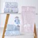 Cobertor Bebê Fluffy 110x90 com Aplique Bordado Malve