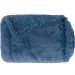 Cobertor Queen Sherpa Toque Pele de Carneiro Dupla Face 220x240cm Azul Oceano