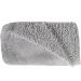 Cobertor Queen Sherpa Toque Pele de Carneiro Dupla Face 220x240cm Nanquim