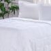 Edredom Casal Toque de Plumas 260 Fios New 180x220cm Branco