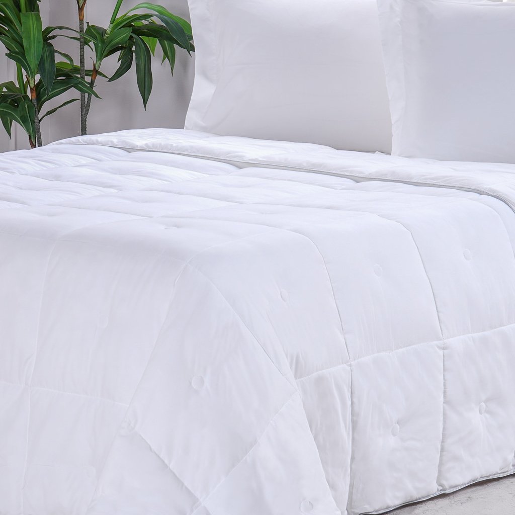 Edredom King Toque de Plumas 260 Fios New 240x260cm Branco
