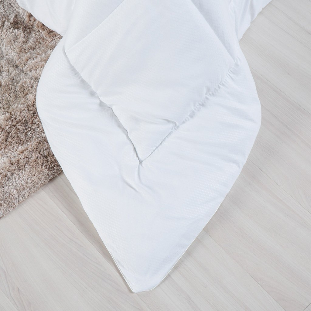 Edredom Prime Casal 3D Embossed 180x220cm Branco