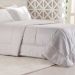 Edredom Prime Queen 3D Embossed 220x240cm Cinza Elefante