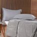 Edredom Solteiro Plush Sense Dupla Face 100% Poliéster 160x220cm Platina