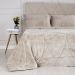Edredom Solteiro Plush Sense New Dupla Face Toque Flannel 160x220cm Mocha