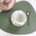Jogo 10 Americano Shape PU 43cm Verde