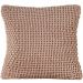 Jogo 2 Almofada Trama Decorativa 45x45cm Champagne