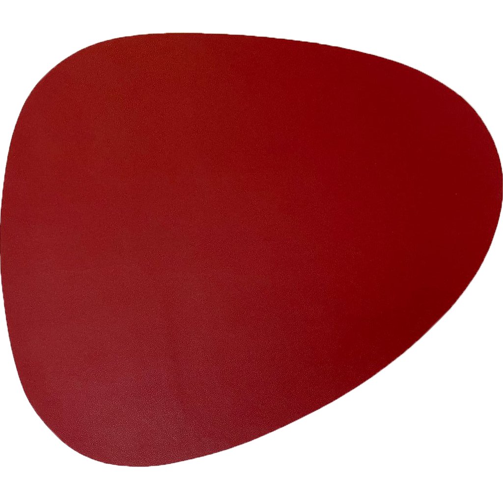 Jogo 4 Americano Shape PU 43cm Bordô