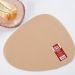 Jogo 6 Americano Shape PU 43cm Taupe