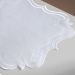 Jogo Americano Bordare 2 Pçs Bordado 40x40cm Branco