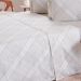 Jogo de Cama Casal 200 Fios Estampado 4 Pçs 140x190x35  Tartan