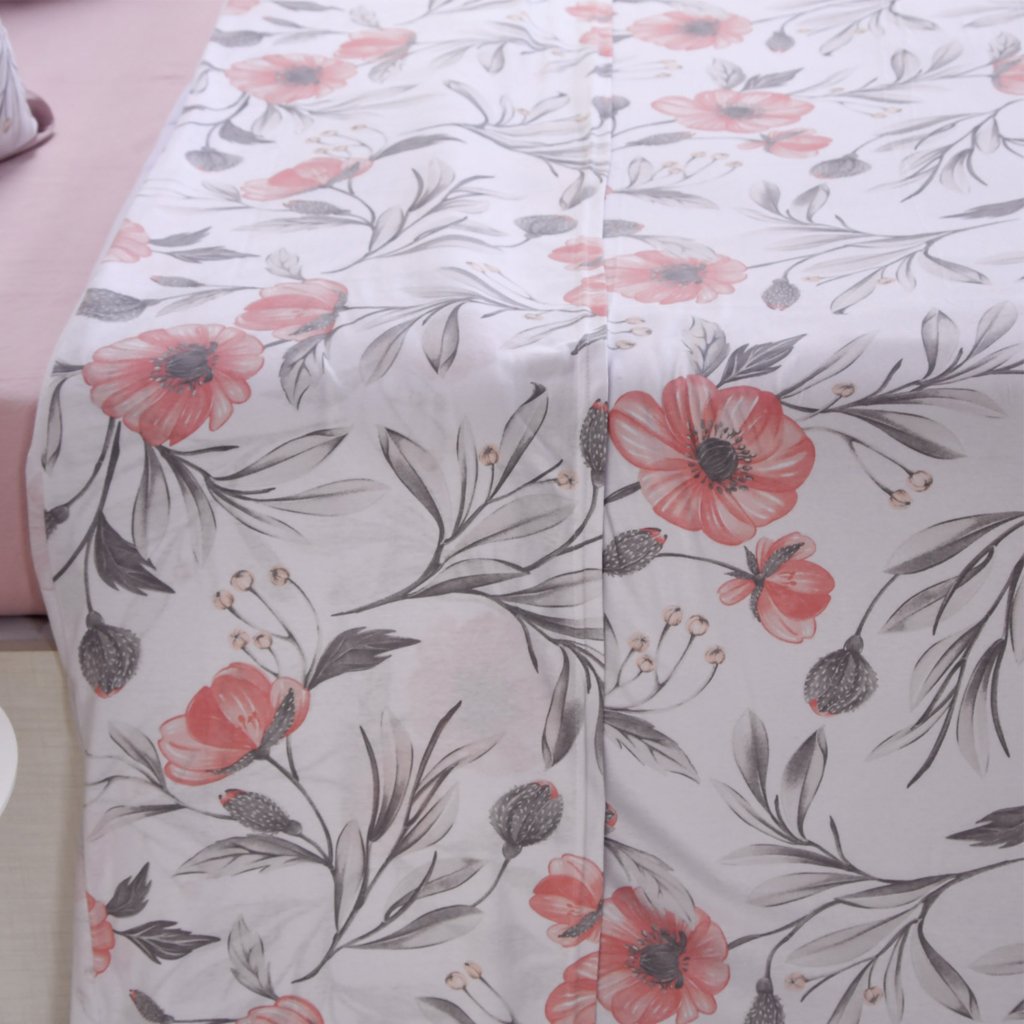 Jogo de Cama Casal 4 Pçs Malha 100% Algodão