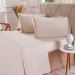 Jogo de Cama King 200 Fios Liso 4 Pçs 193x203x35 Machiatto
