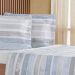 Jogo de Cama King 3 Pçs 200 Fios 100% Algodão 193x203x40cm Ligne