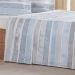 Jogo de Cama King 3 Pçs 200 Fios 100% Algodão 193x203x40cm Ligne