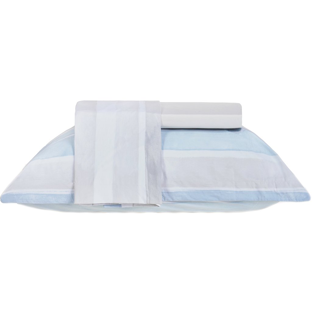 Jogo de Cama King 3 Pçs 200 Fios 100% Algodão 193x203x40cm Ligne