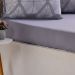 Jogo de Cama King 3 Pçs Malha Premium 145g/m² 100% Algodão 193x203x40cm Illusion