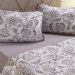 Jogo de Cama King 4 Pçs Malha 100% Algodão