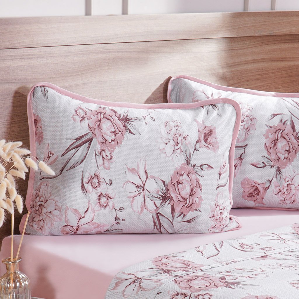 Jogo de Cama King 4 Pçs Malha Premium 145g/m² 100% Algodão 193x203x40cm