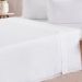 Jogo de Cama Queen 200 Fios Liso 4 Pçs 160x200x35 Branco