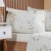Jogo de Cama Queen 3 Pçs 200 Fios 100% Algodão 160x200x35cm Organique