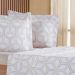 Jogo de Cama Queen 3 Pçs 200 Fios 100% Algodão 160x200x35cm Rayon
