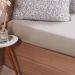 Jogo de Cama Queen 3 Pçs Malha Premium 145g/m² 100% Algodão 158x198x35cm Ardonos