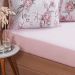 Jogo de Cama Queen 3 Pçs Malha Premium 145g/m² 100% Algodão 158x198x35cm Florescer