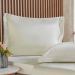 Jogo de Cama Queen 4 Pçs Ricamo 300 Fios 100% Algodão 160x200x40cm Salvia