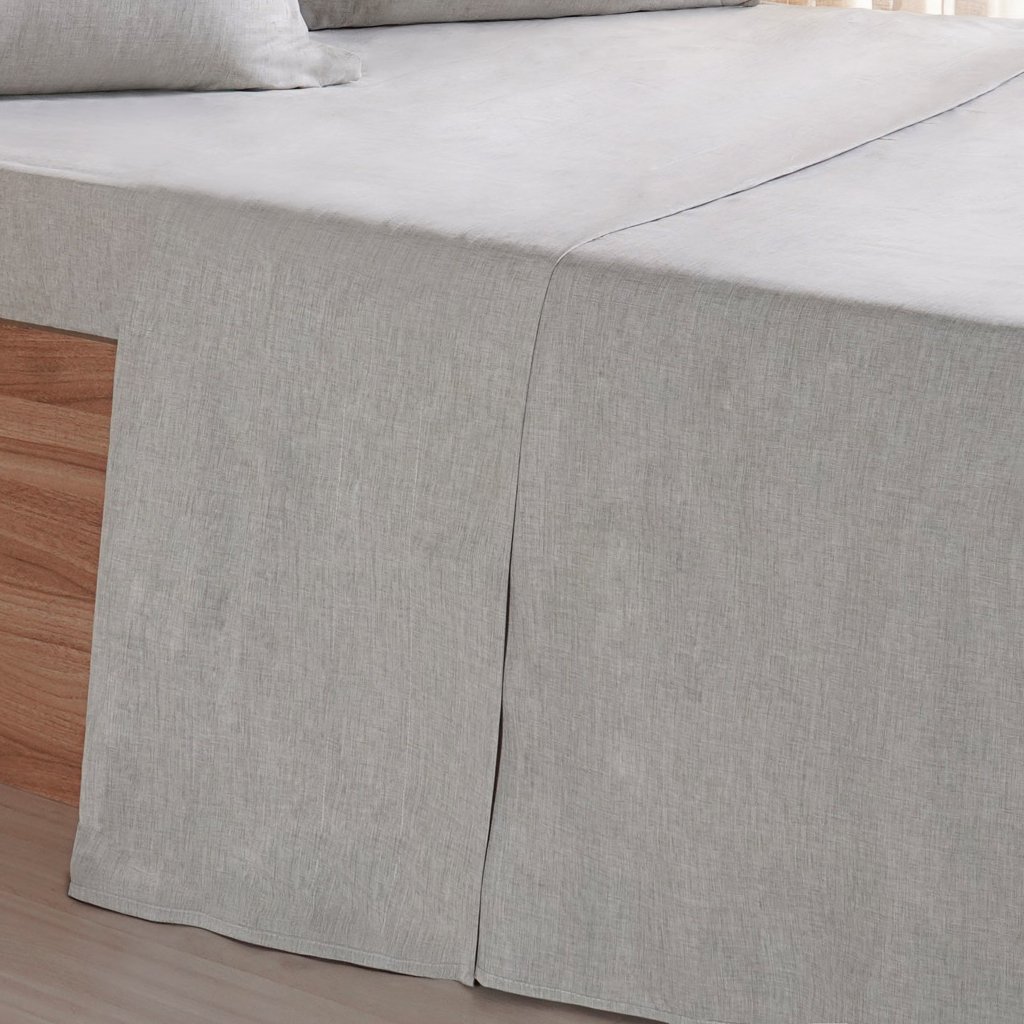 Jogo de Cama Queen 4 Pçs lIne Stile 100% Poliéster 158x198x35cm Verde Alfafa